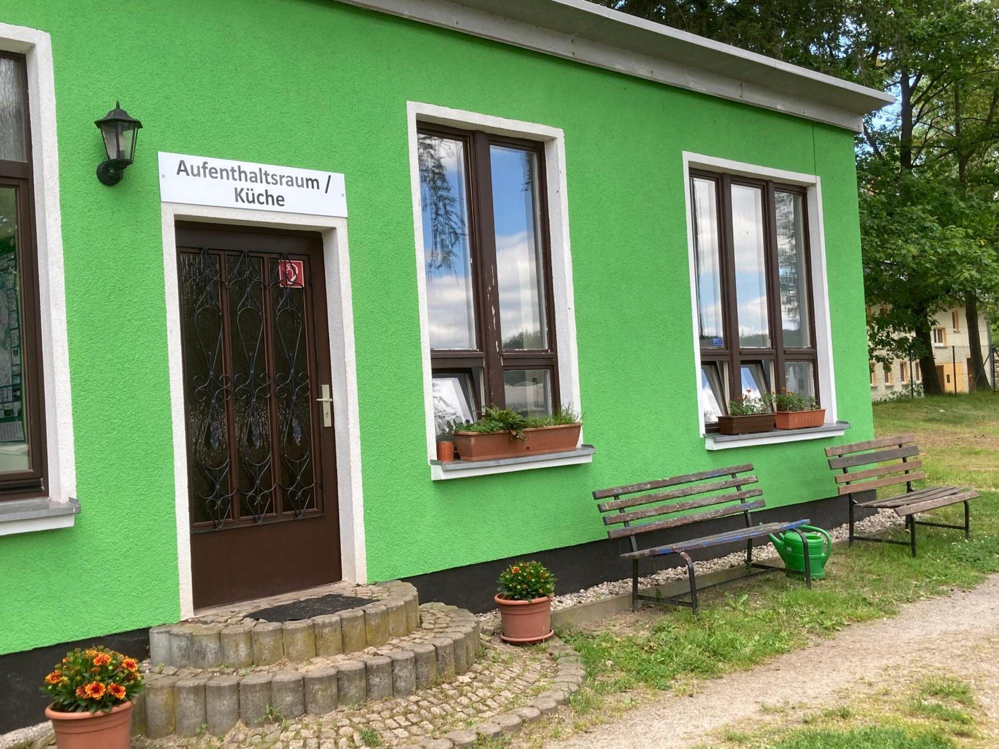 Campingfass Mit Panoramaterrasse Langenbernsdorf المظهر الخارجي الصورة