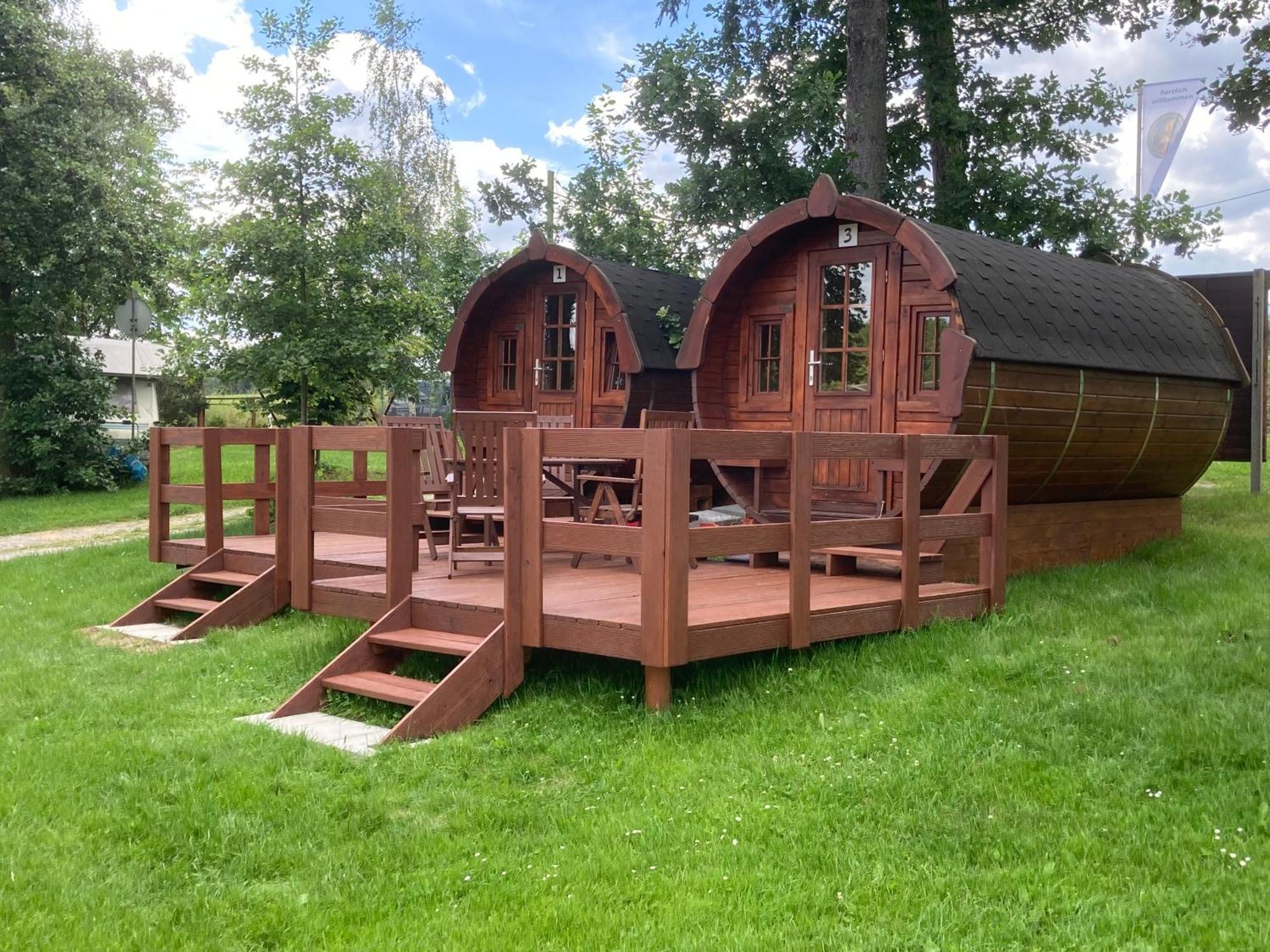 Campingfass Mit Panoramaterrasse Langenbernsdorf المظهر الخارجي الصورة