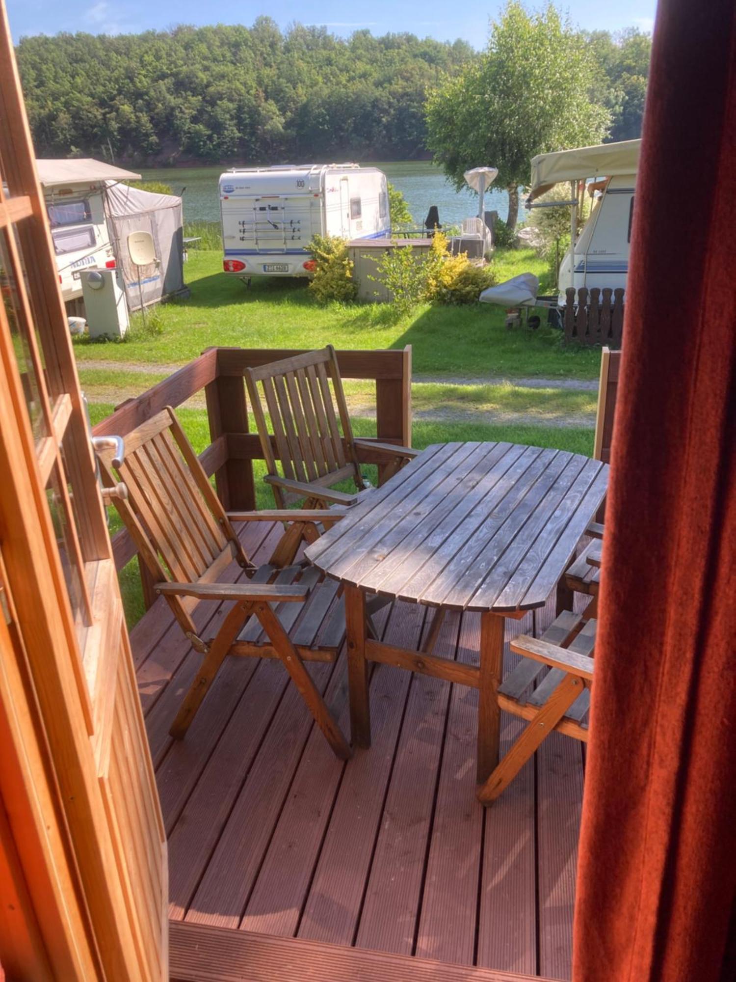 Campingfass Mit Panoramaterrasse Langenbernsdorf المظهر الخارجي الصورة
