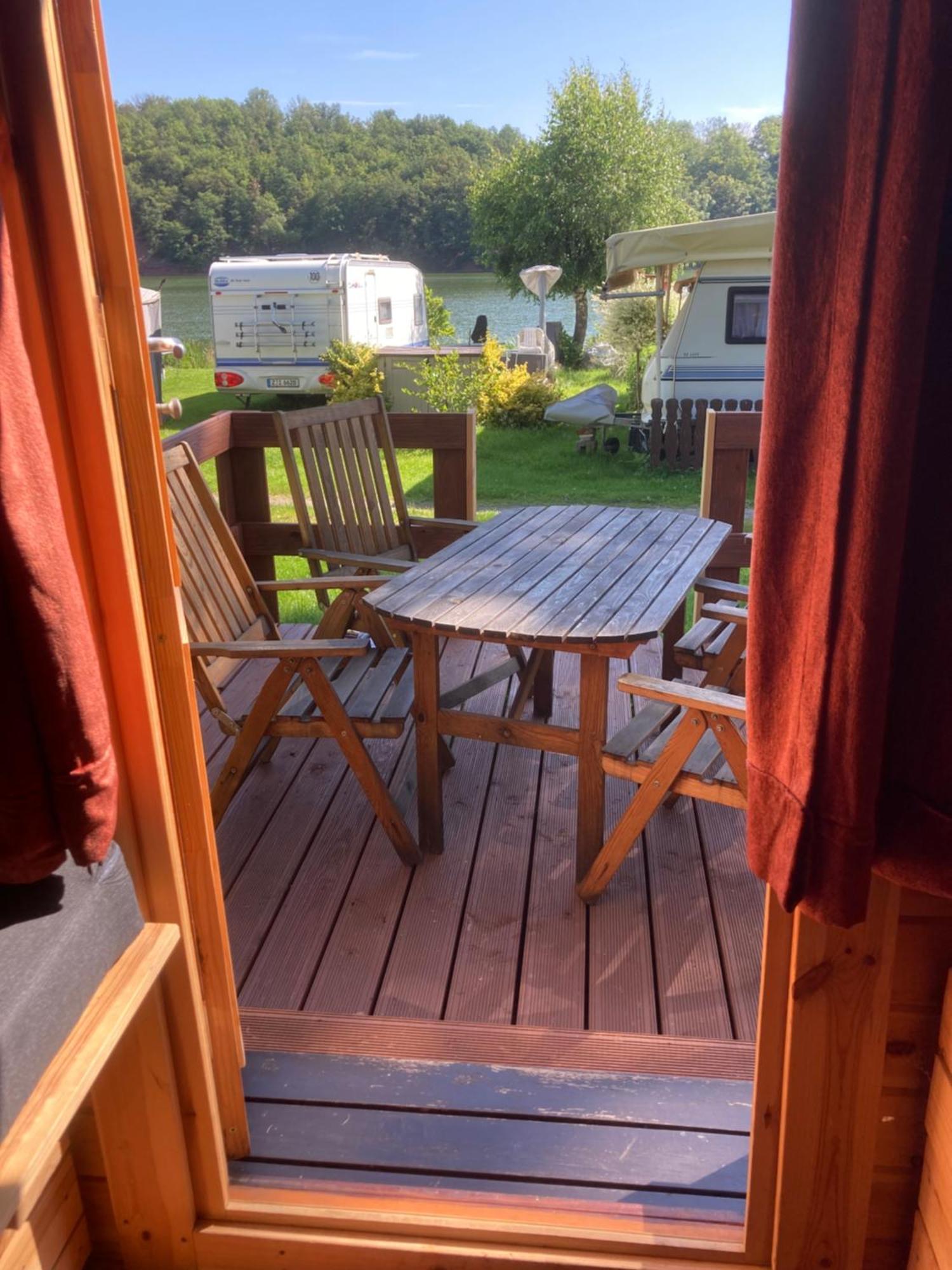 Campingfass Mit Panoramaterrasse Langenbernsdorf المظهر الخارجي الصورة