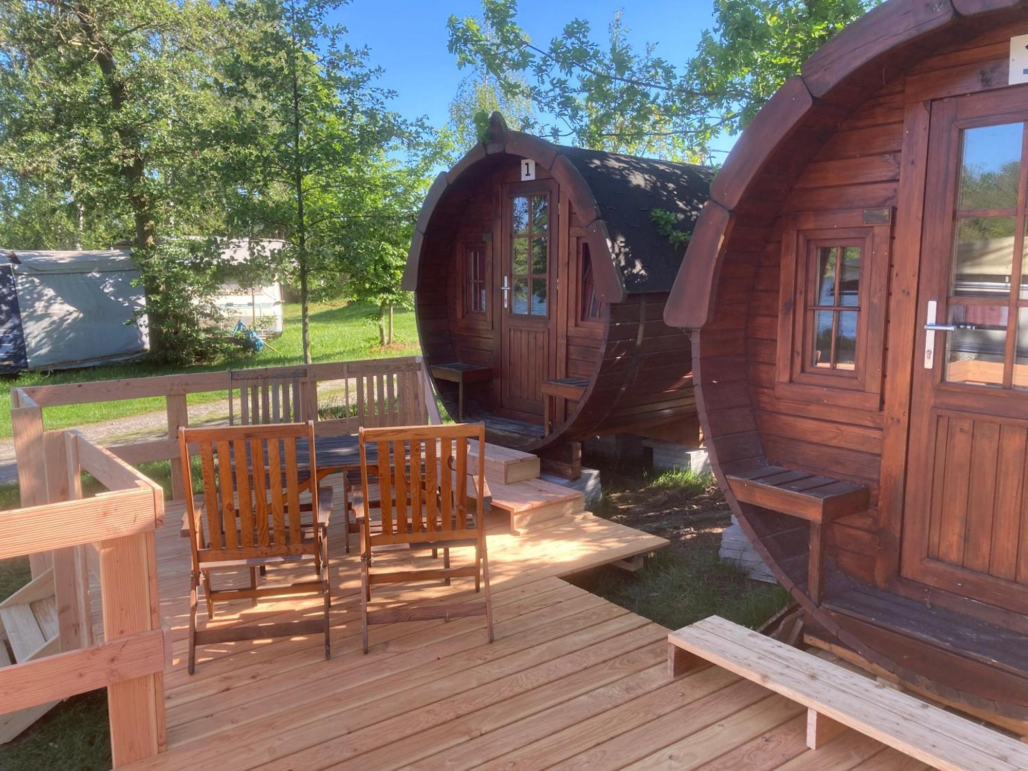 Campingfass Mit Panoramaterrasse Langenbernsdorf المظهر الخارجي الصورة