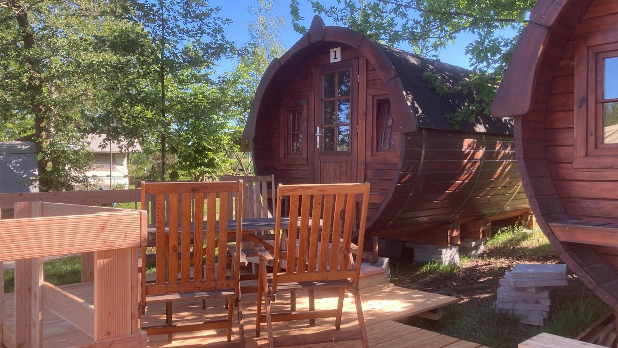Campingfass Mit Panoramaterrasse Langenbernsdorf المظهر الخارجي الصورة
