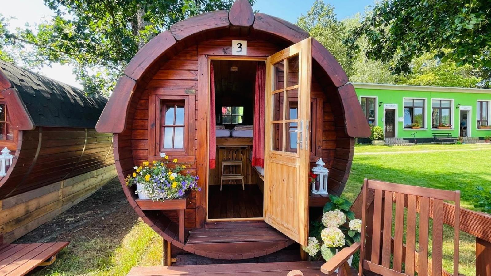 Campingfass Mit Panoramaterrasse Langenbernsdorf المظهر الخارجي الصورة