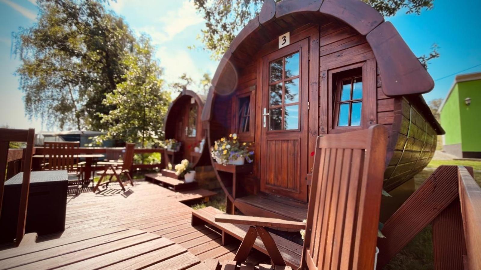 Campingfass Mit Panoramaterrasse Langenbernsdorf المظهر الخارجي الصورة